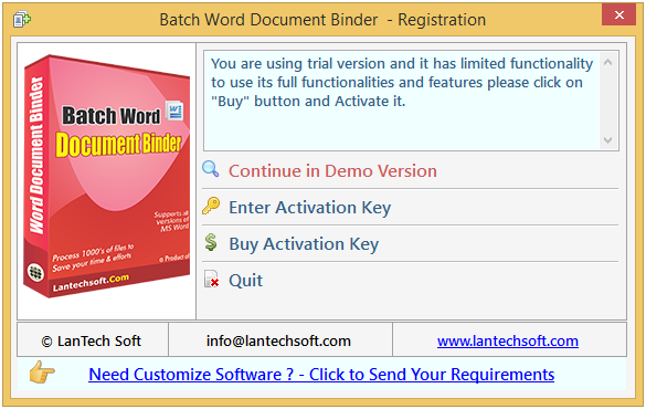 Batch Word Document Binder