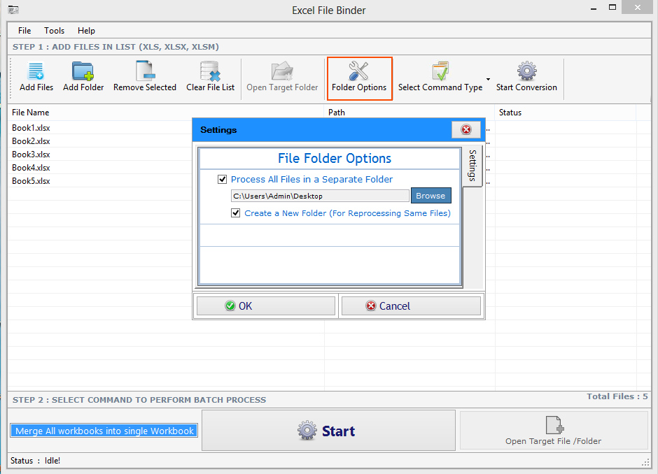 Excel File Binder