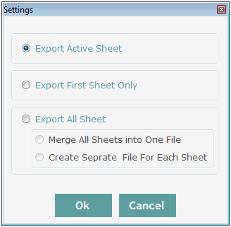 Total Excel Files Converter