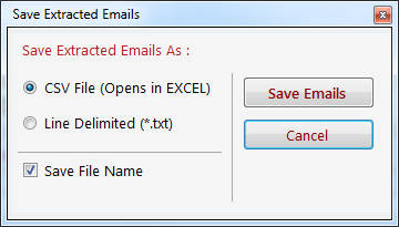 Phone and Email Extractor Files