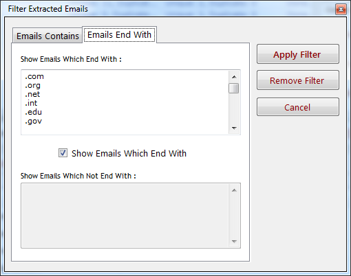 Phone and Email Extractor Files