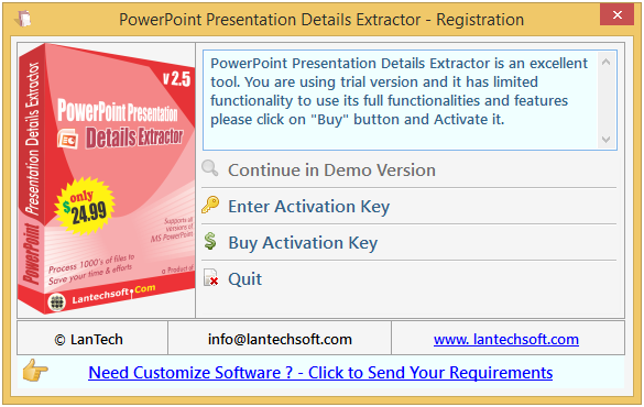 PowerPoint Presentation Details Extractor