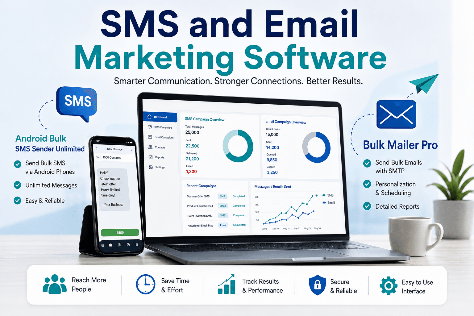 SMS and Email Marketing Software