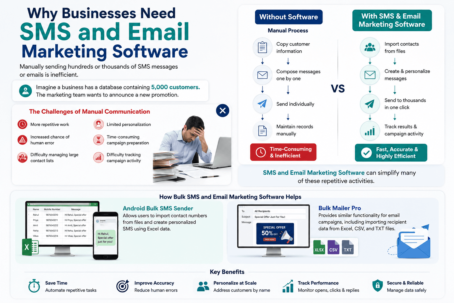 SMS and Email Marketing Software