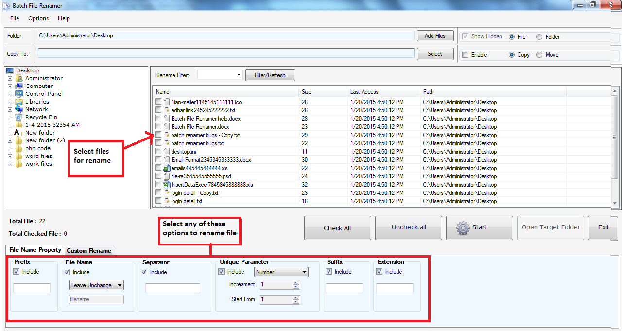 Batch File Renamer