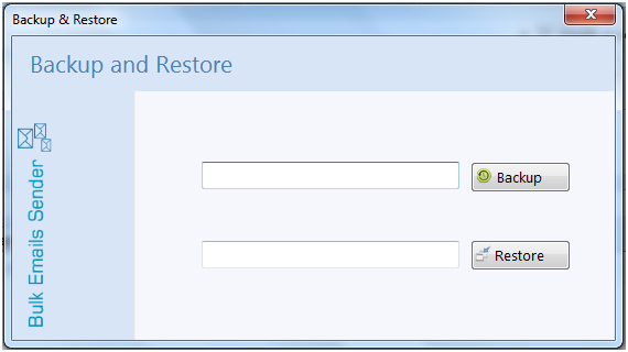 backup and restore