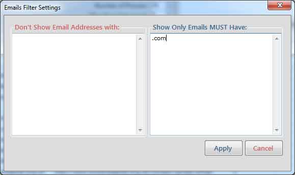 Email Extractor URL