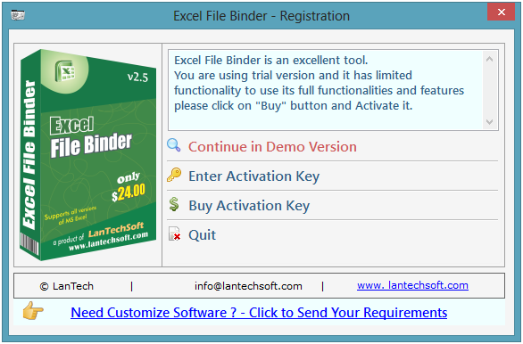 Excel File Binder