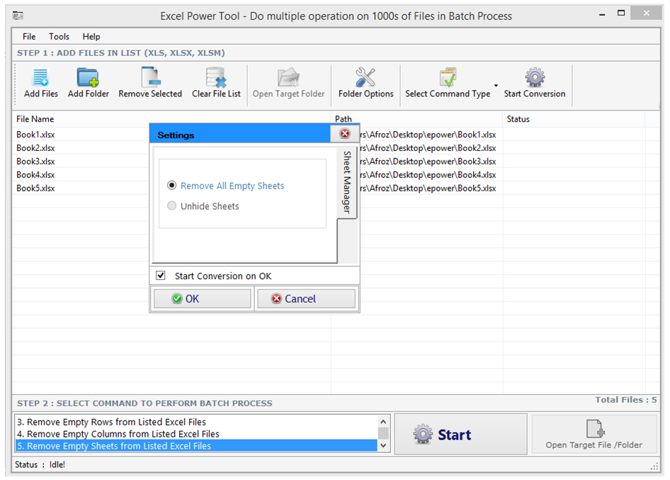 Excel Power Tool