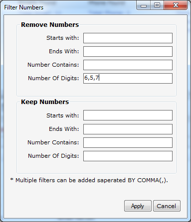 Phone and Email Extractor Files