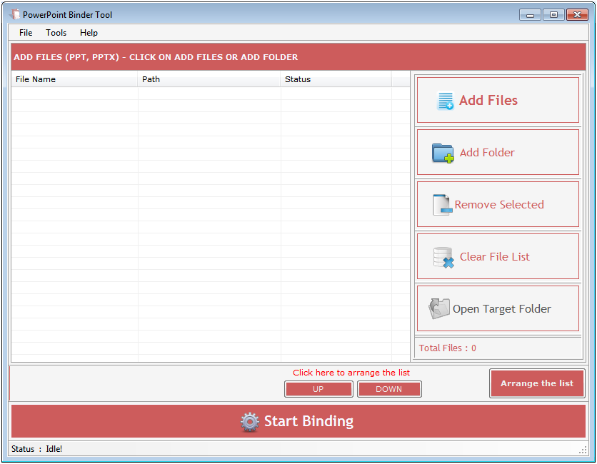 PowerPoint Binder Tool