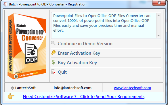 Batch Word to ODT Converter