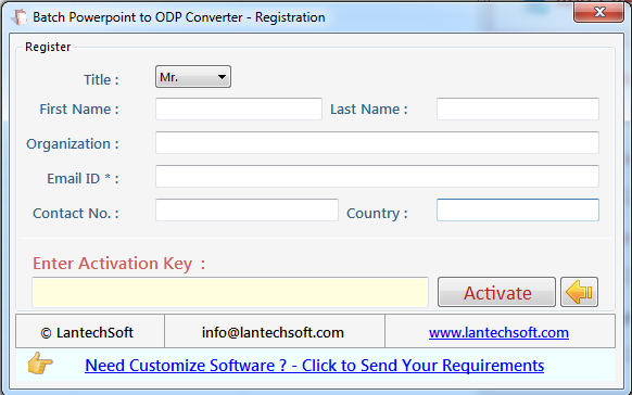 Batch Word to ODT Converter