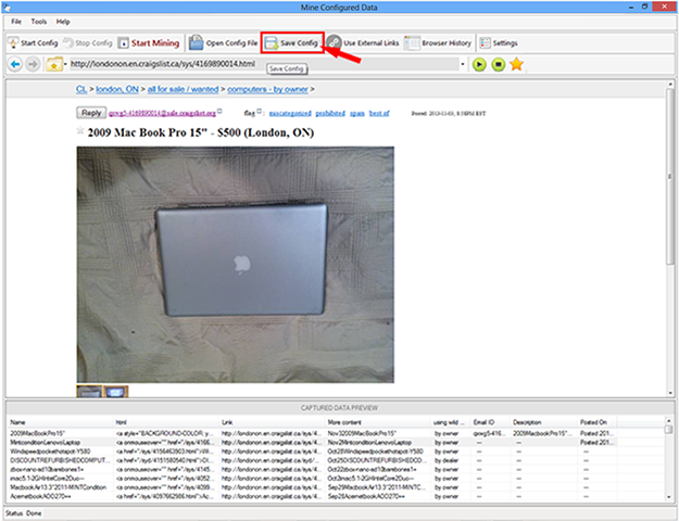 web data extractor 8.1 web data extractor 8.1