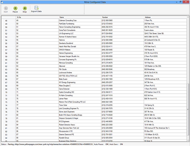 Web Data Extractor